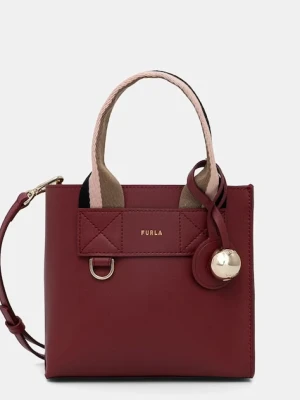 Furla torebka crossbody damska skórzana Divide It Mini Tote