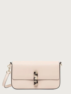 Furla torebka crossbody damska skórzana Iride S beżowy