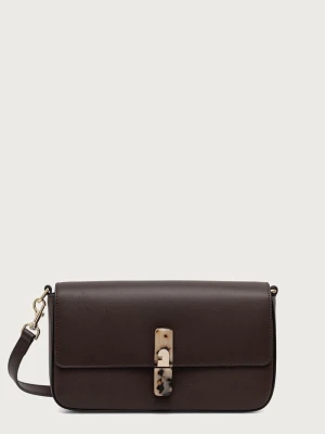 Furla torebka crossbody damska skórzana Iride S brązowy