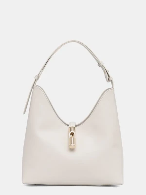 Furla torebka hobo damska skórzana biały