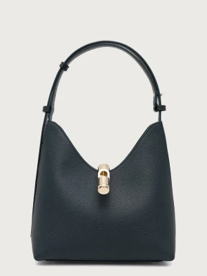 Furla torebka hobo damska skórzana Goccia S Hobo zielony