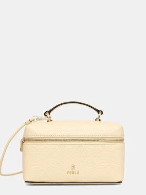 Furla torebka kuferek damska skórzana