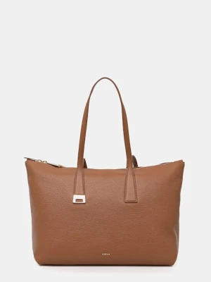 Furla torebka shopper damska skórzana Olivia L Tote