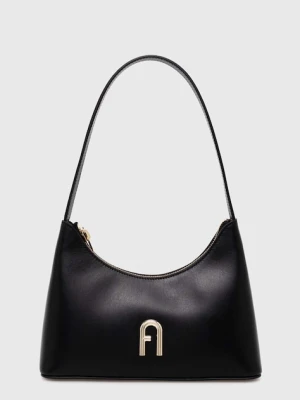 Furla torebka skórzana czarny