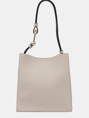 Furla torebka skórzana kolor beżowy WB01373.HSF000.VAN00
