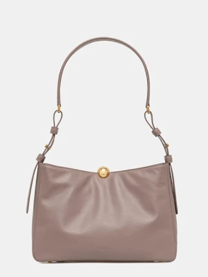 Furla torebka skórzana kolor beżowy WB01403.BX3168.MA200