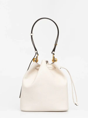 Furla torebka skórzana kolor beżowy WB01449.BX0176.PNN001002