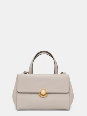 Furla torebka skórzana kolor beżowy WB01579 BX3323 VAN00