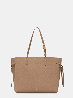 Furla torebka skórzana kolor beżowy WB02001 BX4329 4619S