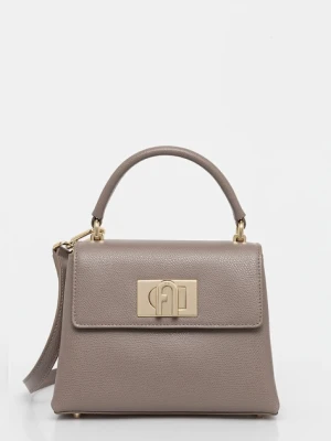 Furla torebka skórzana kolor brązowy WB00109.ARE000.2572S1007