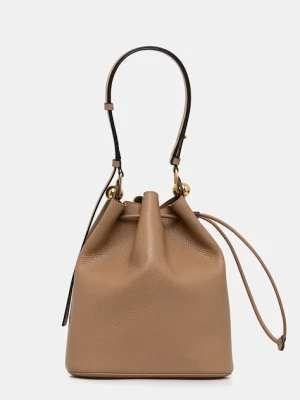Furla torebka skórzana kolor brązowy WB01449.BX0176.YU5001002