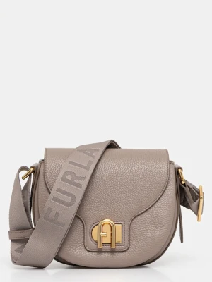 Furla torebka skórzana kolor brązowy WB01491.BX0356.3763S1002