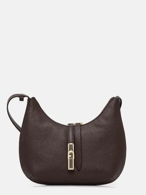 Furla torebka skórzana kolor brązowy WB01500.BX3353.2460S