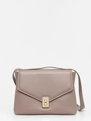 Furla torebka skórzana kolor brązowy WB01516 BX3227 MA200