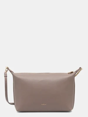 Furla torebka skórzana kolor brązowy WE00662.BX3104.MA2001007