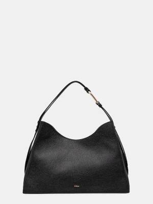 Furla torebka skórzana kolor czarny WB01246.HSF000.O6000