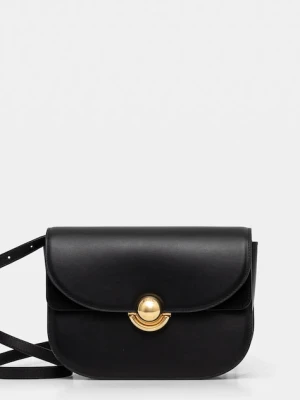 Furla torebka skórzana kolor czarny WB01355.BX0428.O6000