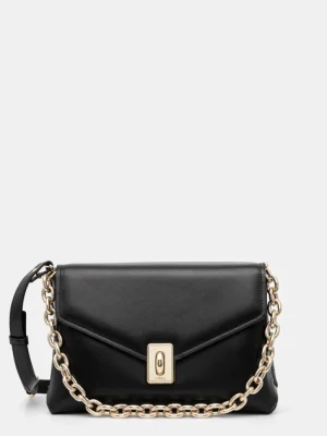 Furla torebka skórzana kolor czarny WB01448 BX3227 O6000