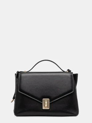 Furla torebka skórzana kolor czarny WB01516 BX3227 O6000