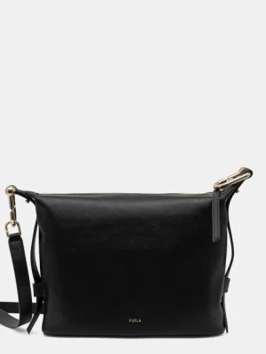Furla torebka skórzana kolor czarny WB01656.BX2045.O60001007
