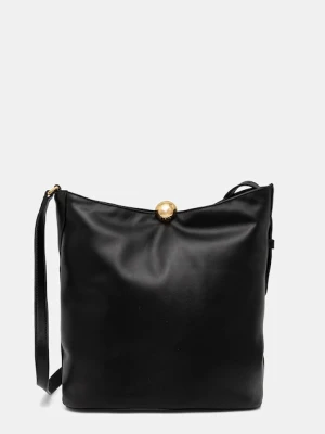 Furla torebka skórzana kolor czarny WB01691.BX3168.O6000