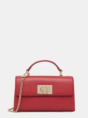 Furla torebka skórzana kolor czerwony WE00423.ARE000.RUB00