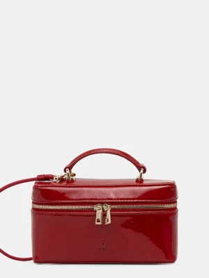 Furla torebka skórzana kolor czerwony WE00780.BX0246.RT000