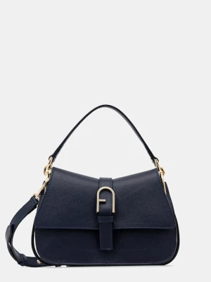 Furla torebka skórzana kolor granatowy WB01032.BX2045.4533S