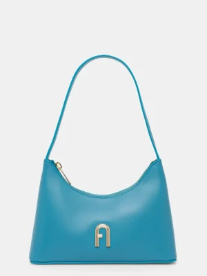 Furla torebka skórzana kolor niebieski WB00863 AX0733 TR400