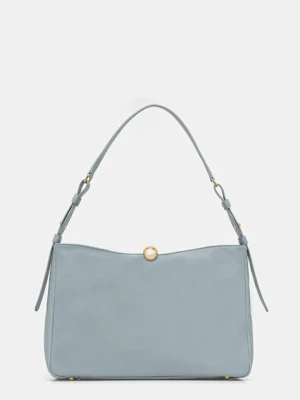 Furla torebka skórzana kolor niebieski WB01365.BX3168.3963S