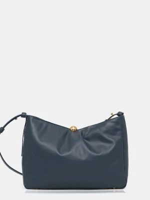 Furla torebka skórzana kolor niebieski WB01365.BX3168.GU000