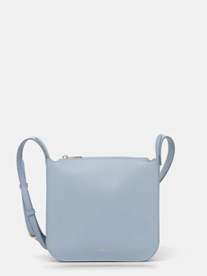 Furla torebka skórzana kolor niebieski WB01818 BX3104 CDZ00