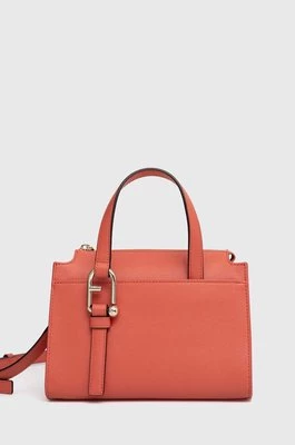 Furla torebka skórzana kolor pomarańczowy WB01337 BX2045 3231S