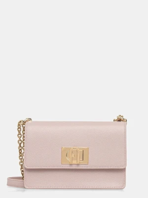 Furla torebka skórzana kolor różowy BAFKACO ARE000 2814S