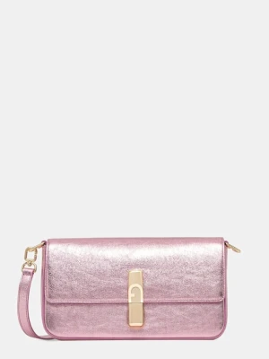 Furla torebka skórzana kolor różowy WB01826.BX4150.4148S