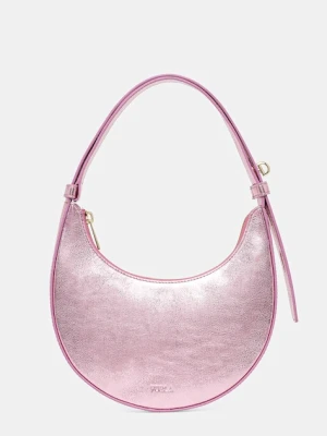 Furla torebka skórzana kolor różowy WE00649.BX4150.4148S
