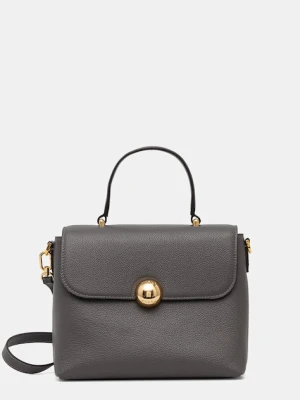 Furla torebka skórzana kolor szary WB01882.BX3036.4283S