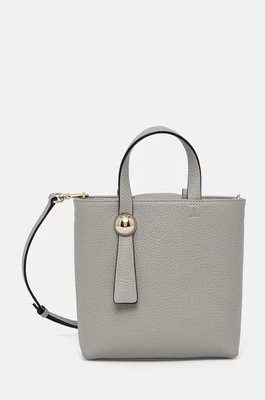 Furla torebka skórzana kolor szary WE00666.HSF000.3291S