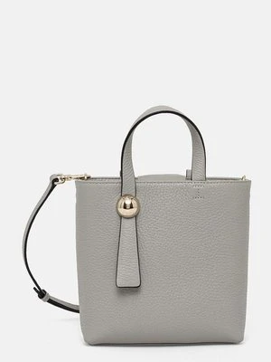 Furla torebka skórzana kolor szary WE00666.HSF000.3291S