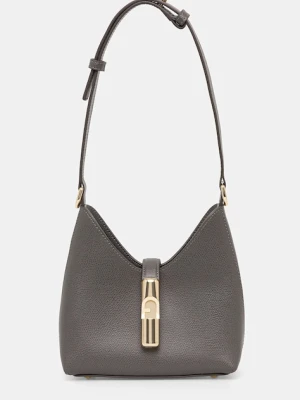Furla torebka skórzana kolor szary WE00820.ARE000.4283S