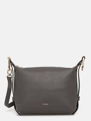 Furla torebka skórzana kolor szary WE00831.BX2045.4283S