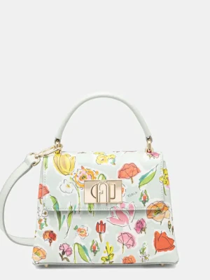 Furla torebka skórzana kolor zielony WB01262.BX3865.TRU001007