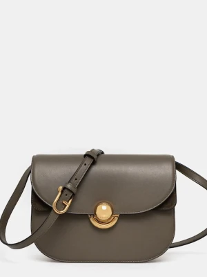 Furla torebka skórzana kolor zielony WB01355.BX0428.2810S