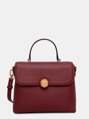 Furla torebka skórzana Moonlight S kolor czerwony WB01882 BX3036 CGQ00