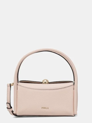 Furla torebka skórzana Nicole Mini Boston Bag