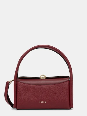Furla torebka skórzana Nicole Mini Boston Bag