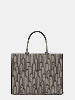 Furla torebka tote damska bawełniana Opportunity L Tote