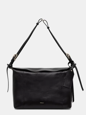 Furla torebka tote damska skórzana czarny