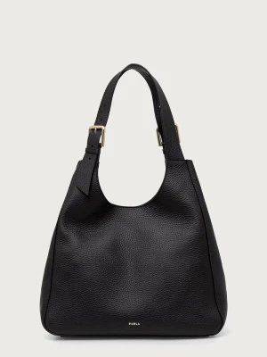 Furla torebka tote damska skórzana Dora L Tote czarny
