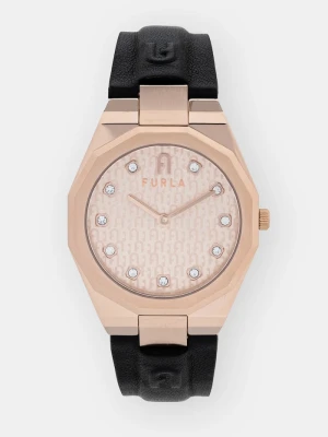 Furla zegarek czarny